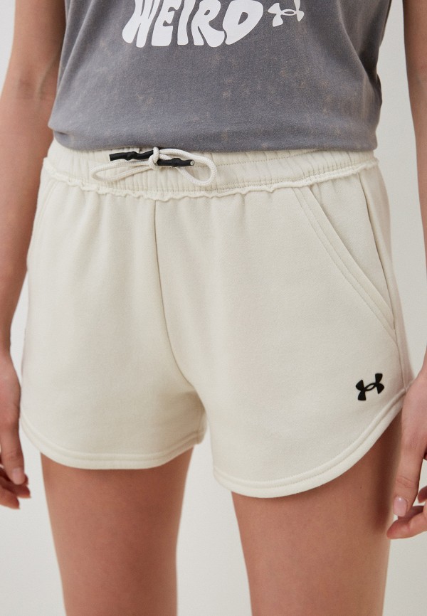 

Шорты спортивные Under Armour, Бежевый, UA PRJCT ROCK FLEECE SHORT