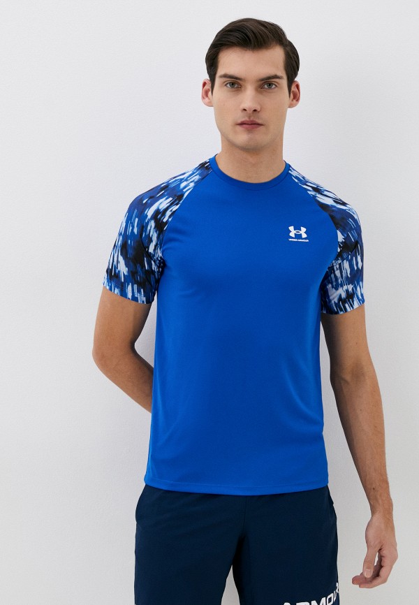 

Футболка спортивная Under Armour, Синий, UA TECH 2.0 PRINTED SS