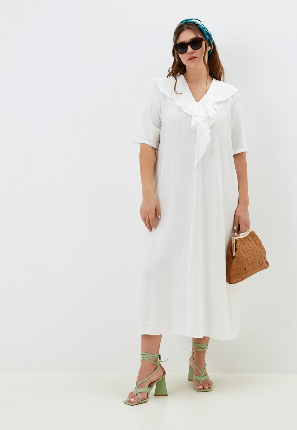 Платье Francesca Peretti белого цвета