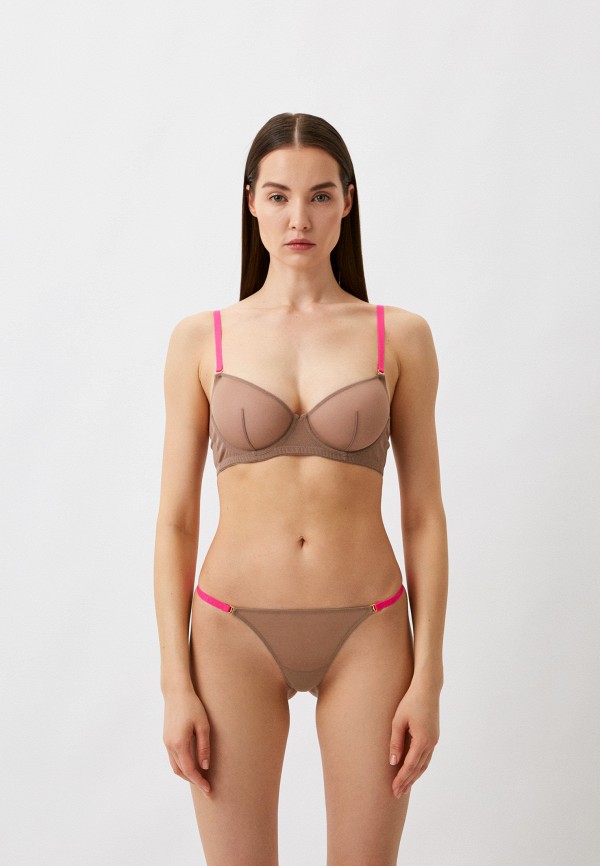 

Бюстгальтер Maison Close, Коричневый, CORPS A CORPS