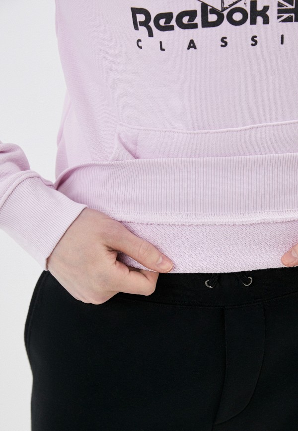 Худи Reebok фиолетовый, размер 60, фото 4
