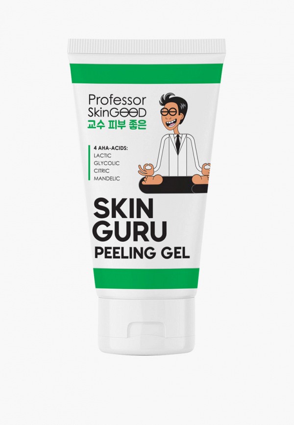 

Пилинг для лица Professor SkinGood, Прозрачный, -скатка, SKIN GURU PEELING GEL, с AHA-кислотами, отшелушивание и обновление кожи, устранение токсинов и загрязнений, 35 мл