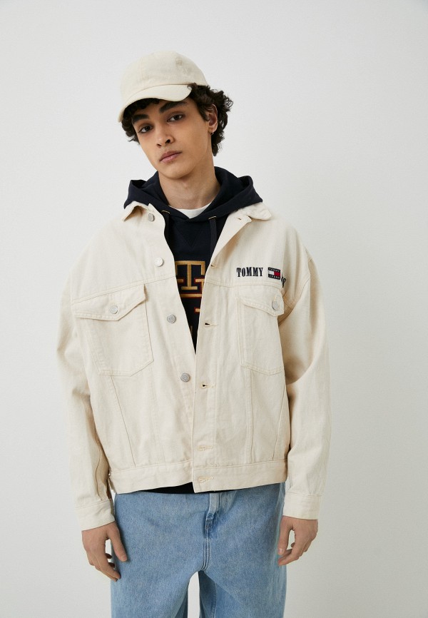 

Куртка джинсовая Tommy Jeans, Бежевый