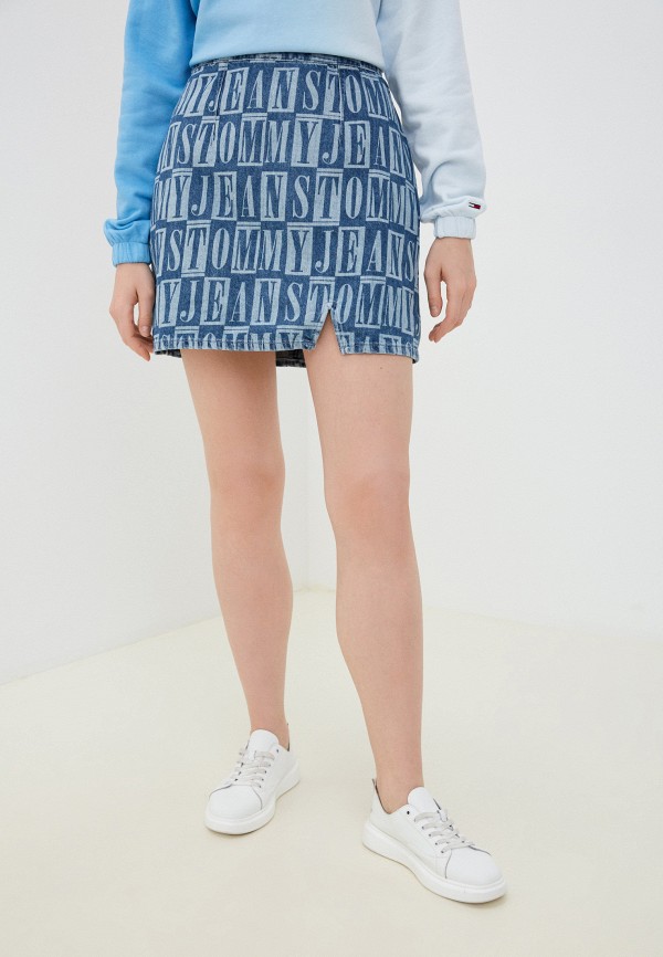 

Юбка джинсовая Tommy Jeans, Синий
