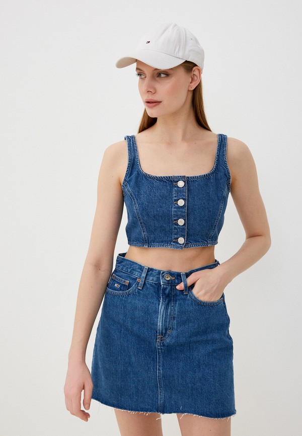 

Топ Tommy Jeans, Синий