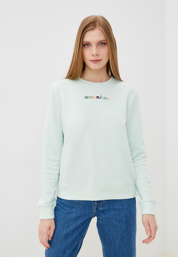 

Свитшот Tommy Jeans, Бирюзовый