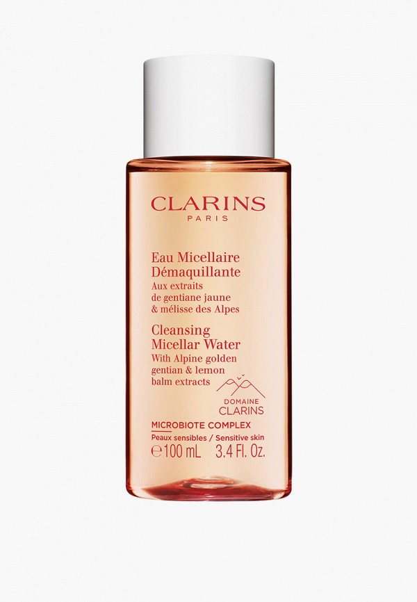 Мицеллярная вода Clarins для чувствительной кожи, 100 мл