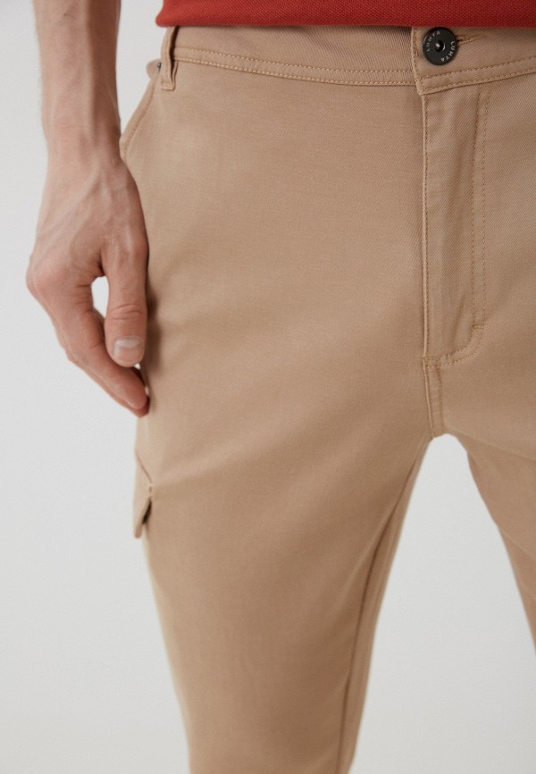 Брюки Luhta бежевый, размер 52, фото 4