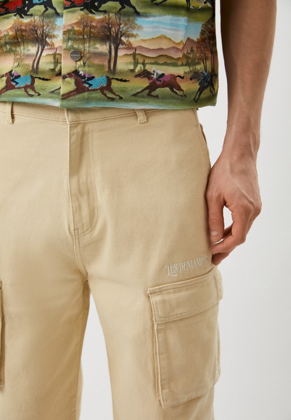 Джинсы Les Benjamins бежевый, размер 50, фото 4