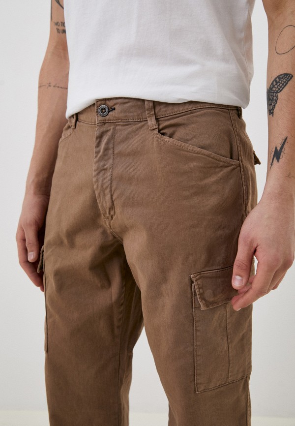 Брюки Springfield коричневый, размер 46, фото 4