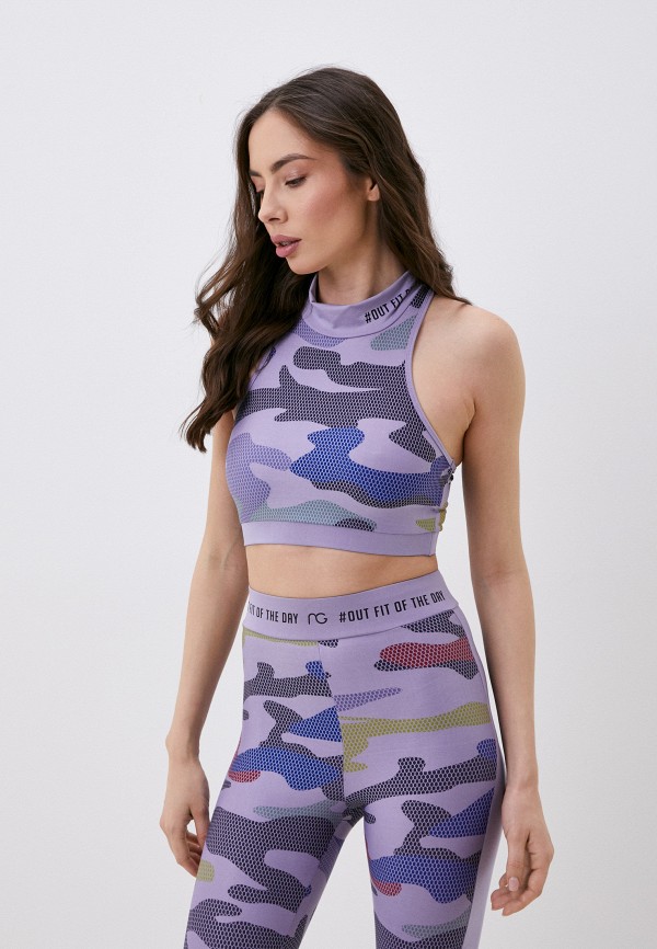 

Топ спортивный Dali Sport, Фиолетовый, Lamoda Exclusive