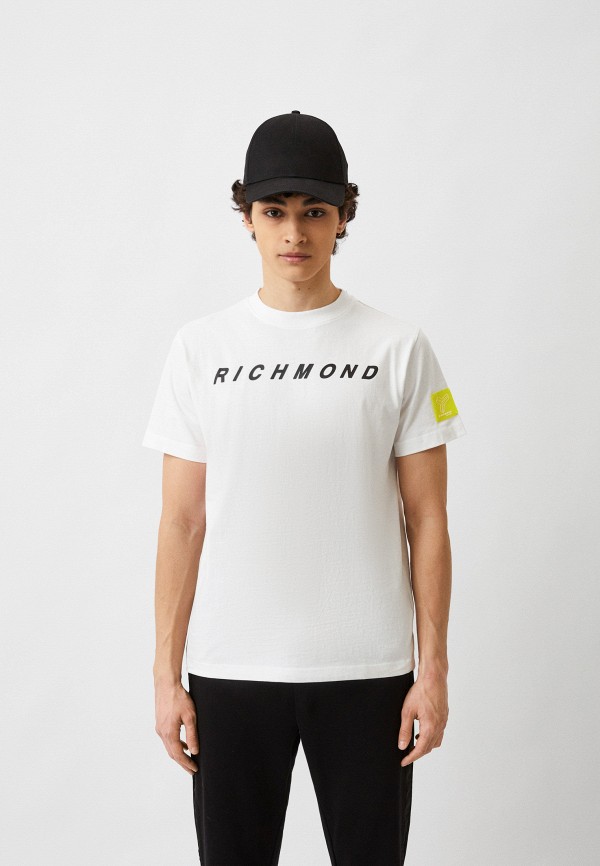 Футболка ричмонд. Richmond футболка мужская. Футболка Ричмонд белая. Майка Ричмонд мужская.