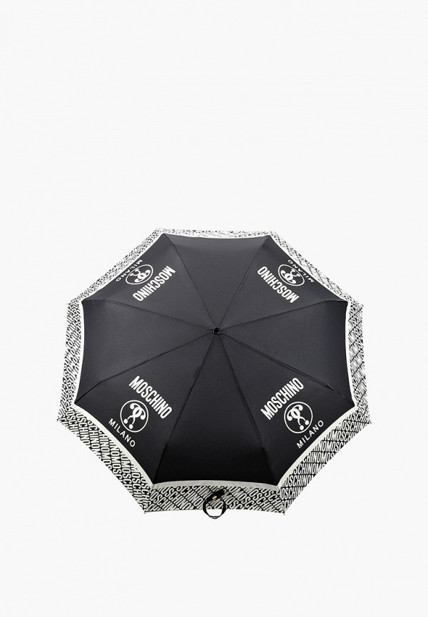 

Зонт складной Moschino, Черный, UPF 50+