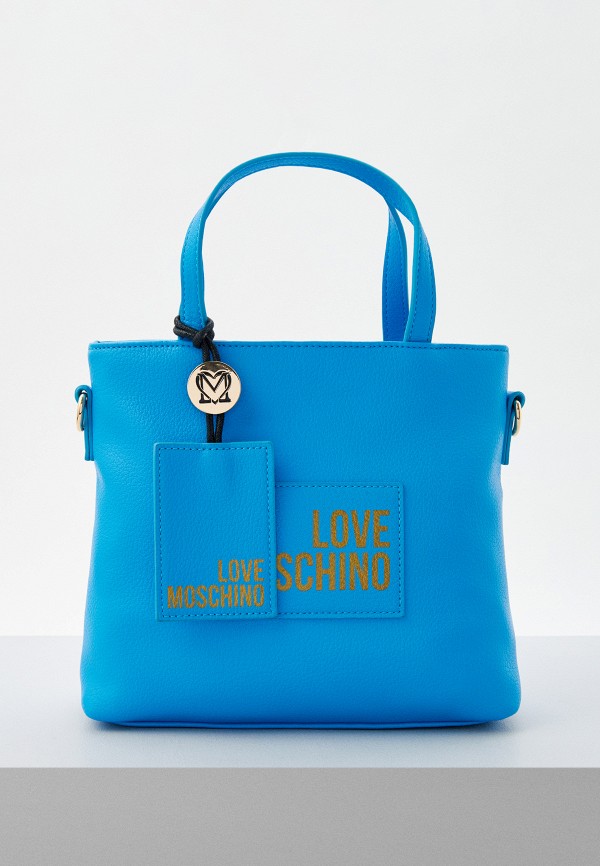 

Сумка и брелок Love Moschino, Голубой