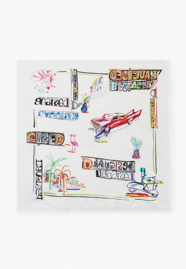 

Платок Desigual, Белый