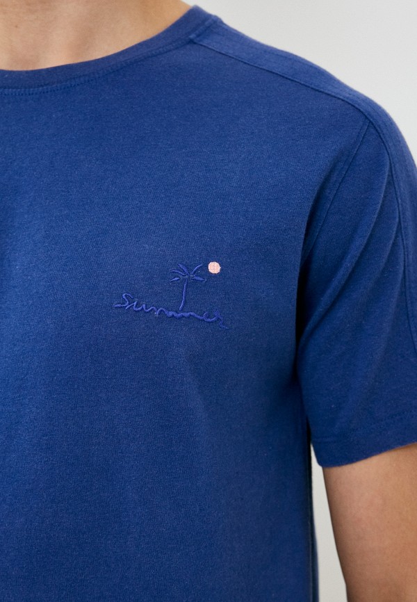 Футболка Desigual синий, размер 46, фото 3