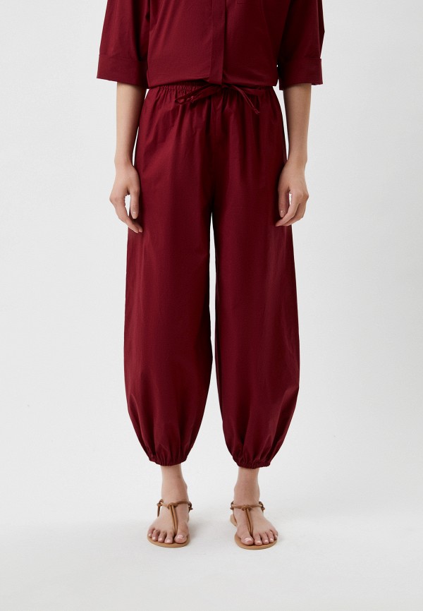 

Брюки Vika Gazinskaya, Бордовый, VIKA 2.0