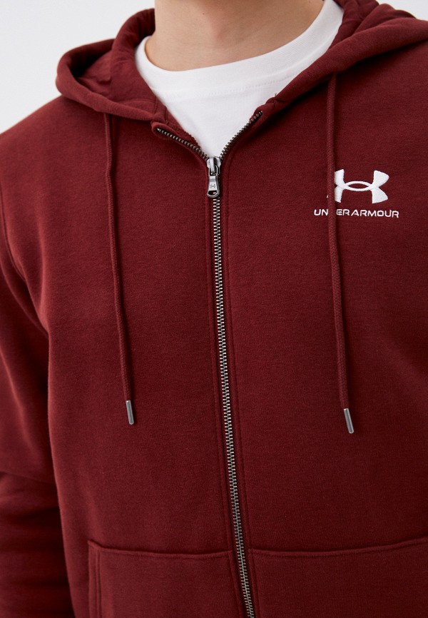 Толстовка Under Armour бордовый, размер 46, фото 5