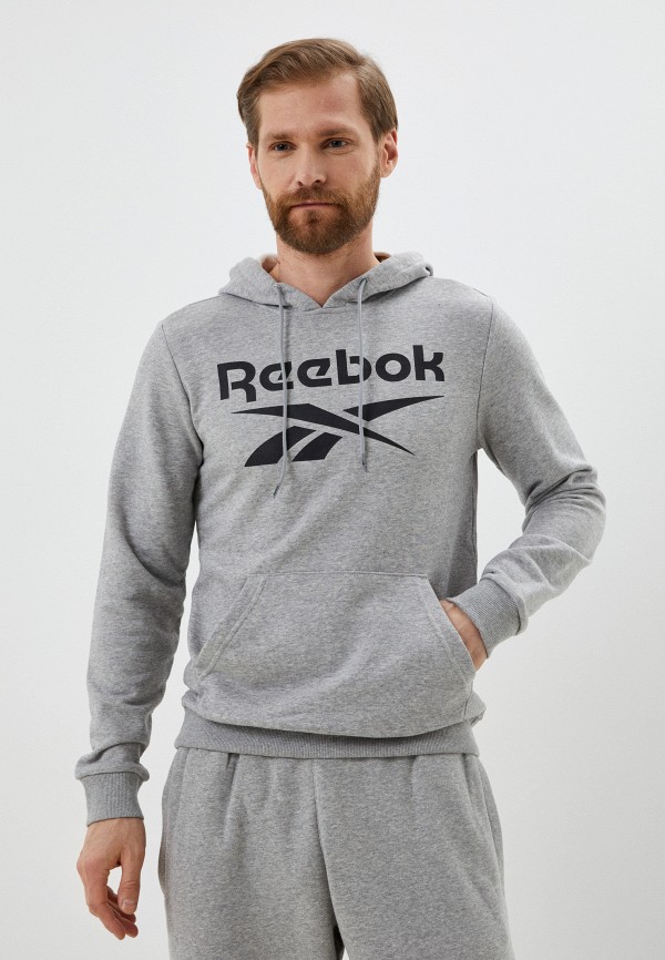 

Худи Reebok, Серый, RI FT BIG LOGO OTH HOOD