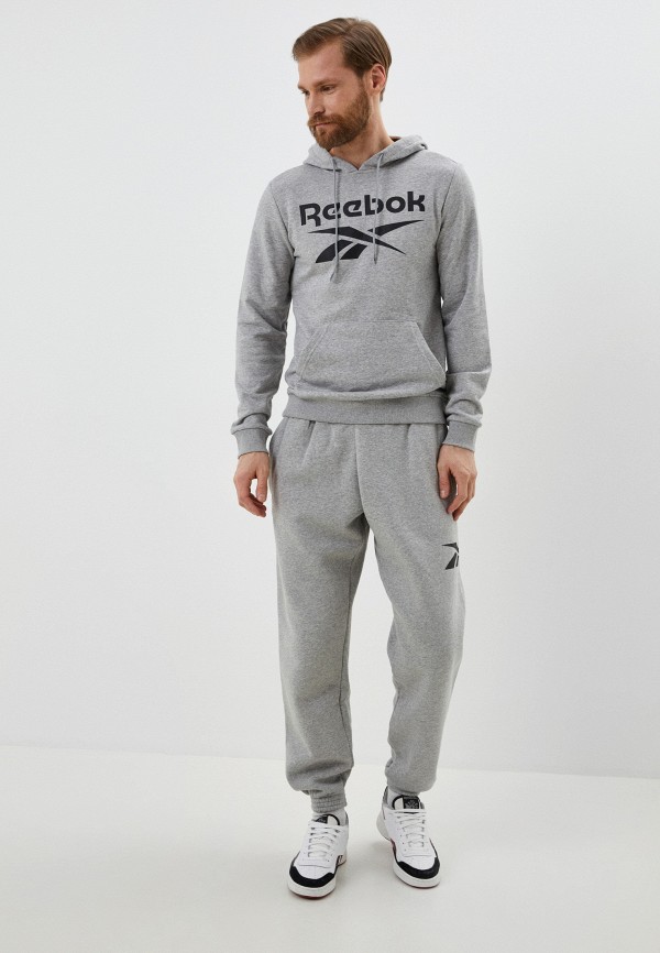 Худи Reebok серый, размер 56, фото 2