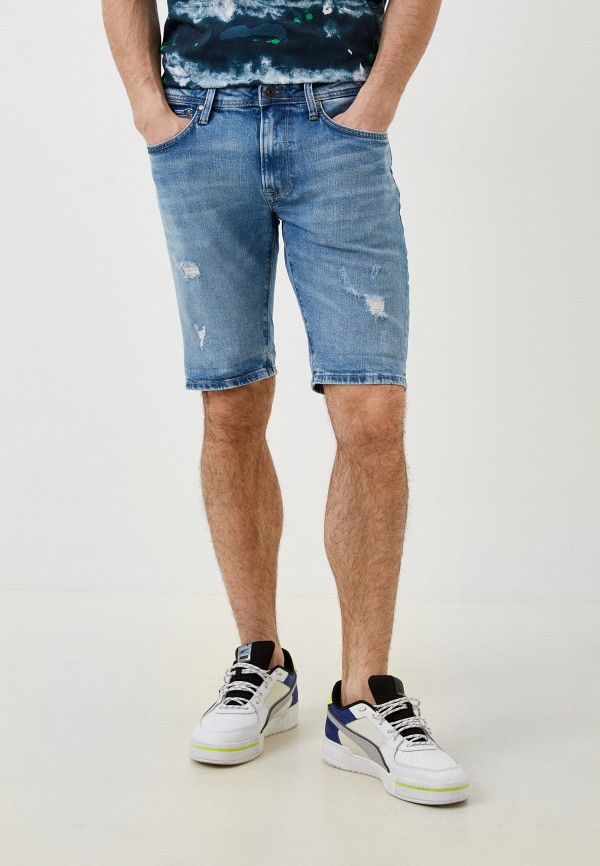 

Шорты джинсовые Pepe Jeans, Голубой, STANLEY SHORT