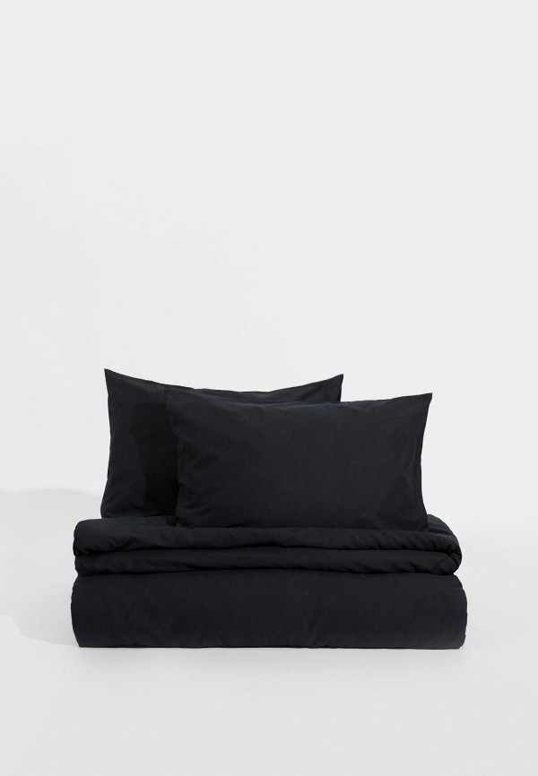 

Постельное белье 2-спальное Lamoda Home, Черный