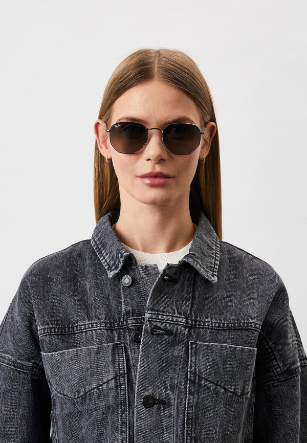 Очки солнцезащитные Ray-Ban® черный, размер 54, фото 7