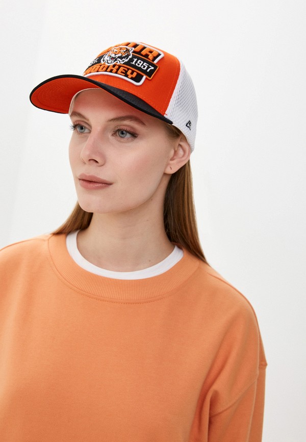 Бейсболка Atributika & Club™ оранжевый, размер 00, фото 5