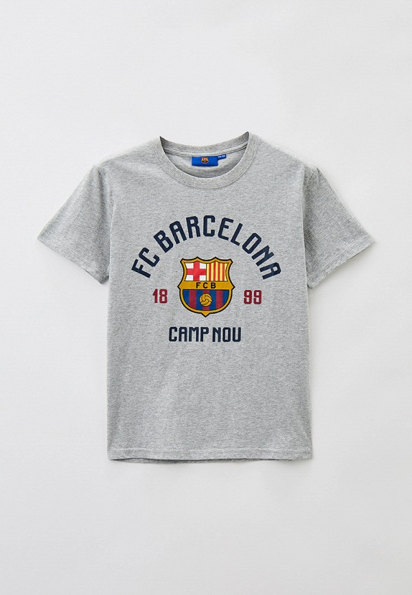 

Футболка Atributika & Club™, Серый, Футболка детская Barcelona