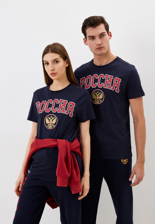 

Футболка Atributika & Club™, Синий, "Россия"