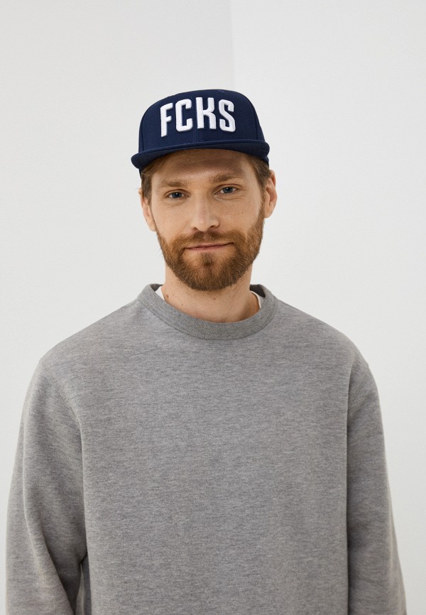 Бейсболка Atributika & Club™ синий, размер 56, фото 4