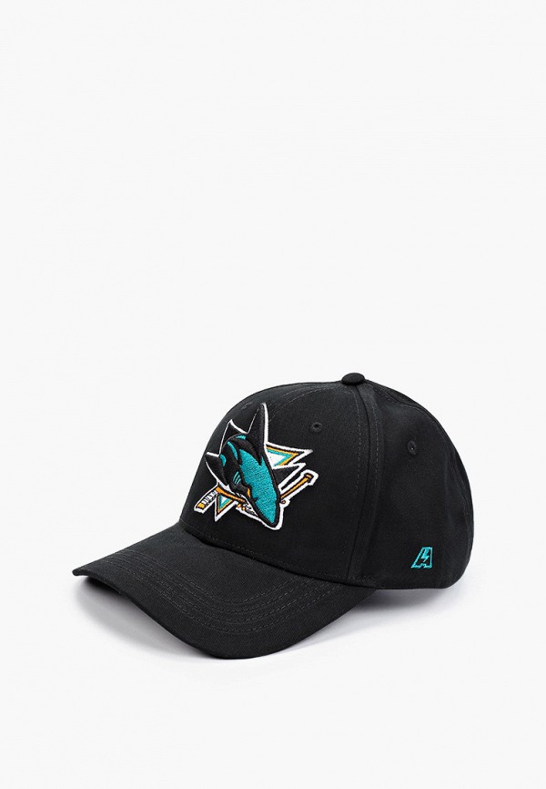 

Бейсболка Atributika & Club™, Черный, San Jose Sharks