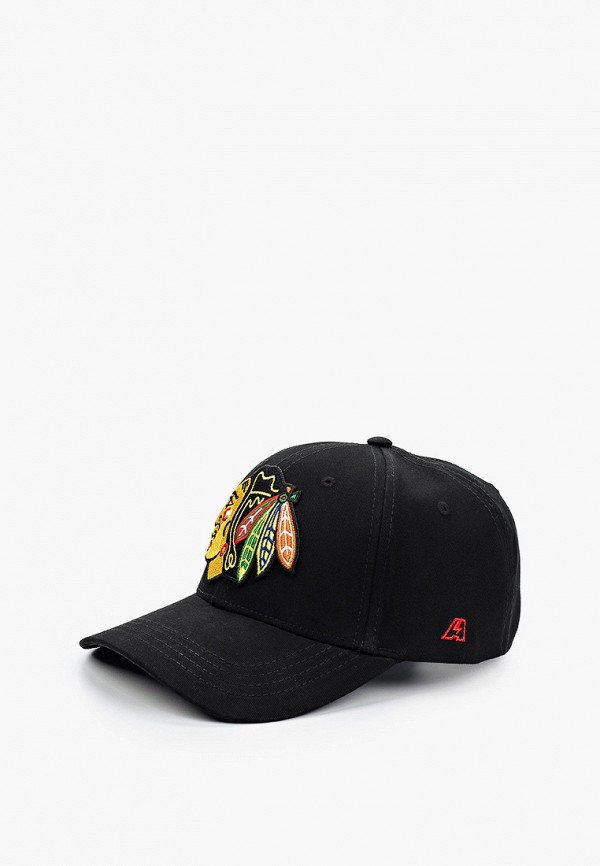 

Бейсболка Atributika & Club™, Черный, Бейсболка Chicago Blackhawks