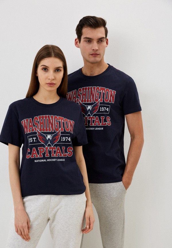 

Футболка Atributika & Club™, Синий, Футболка Washington Capitals