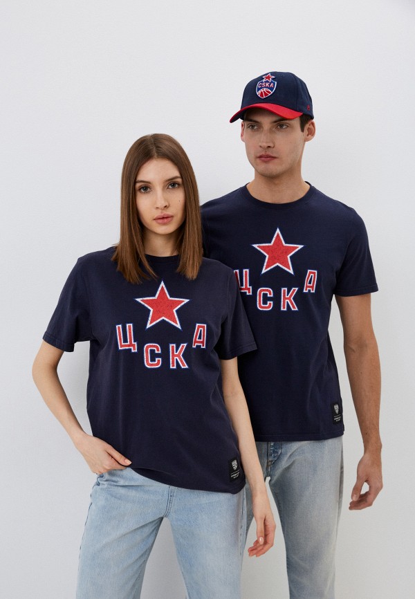 

Футболка Atributika & Club™, Синий, ХК ЦСКА