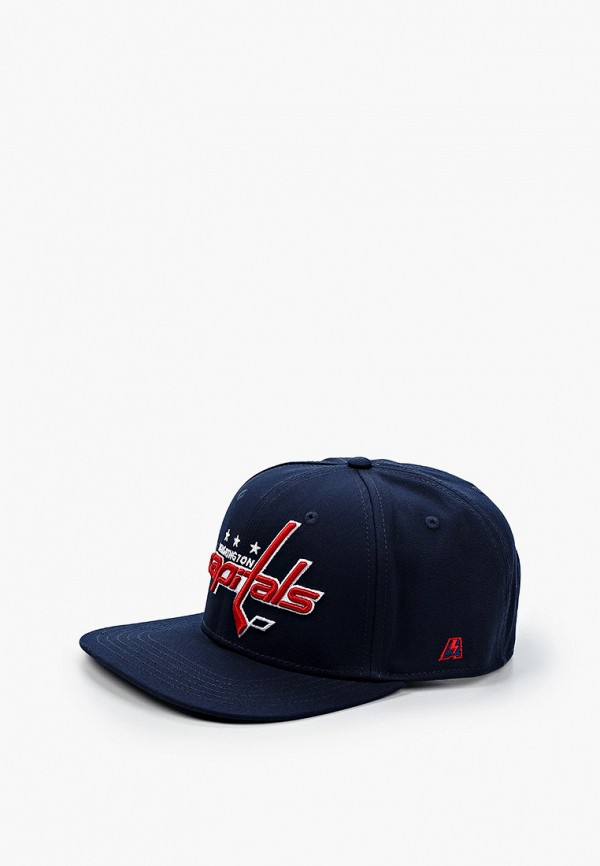 

Бейсболка Atributika & Club™, Синий, Бейсболка Washington Capitals
