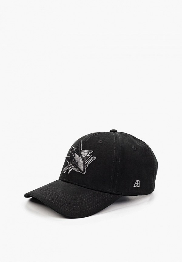 

Бейсболка Atributika & Club™, Черный, San Jose Sharks