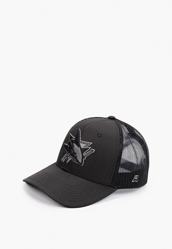 

Бейсболка Atributika & Club™, Черный, San Jose Sharks