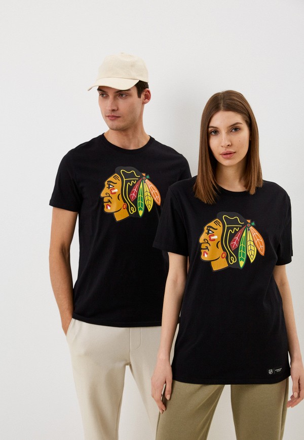 

Футболка Atributika & Club™, Черный, Chicago Blackhawks