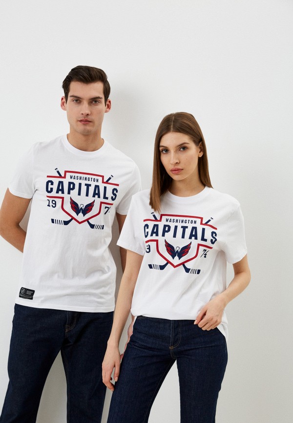 

Футболка Atributika & Club™, Белый, Washington Capitals