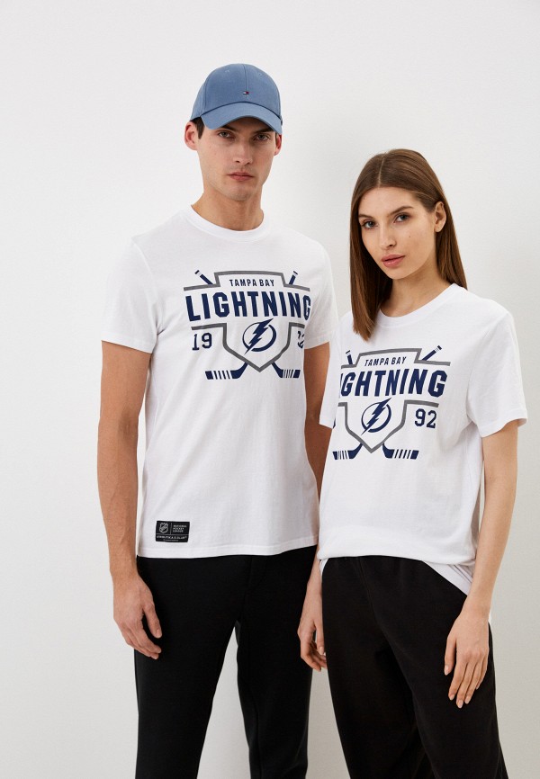 

Футболка Atributika & Club™, Белый, Tampa Bay Lightning