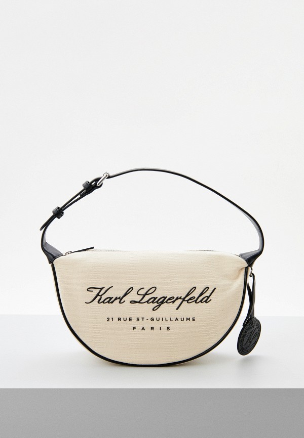 

Сумка и брелок Karl Lagerfeld, Бежевый, HOTEL KARL