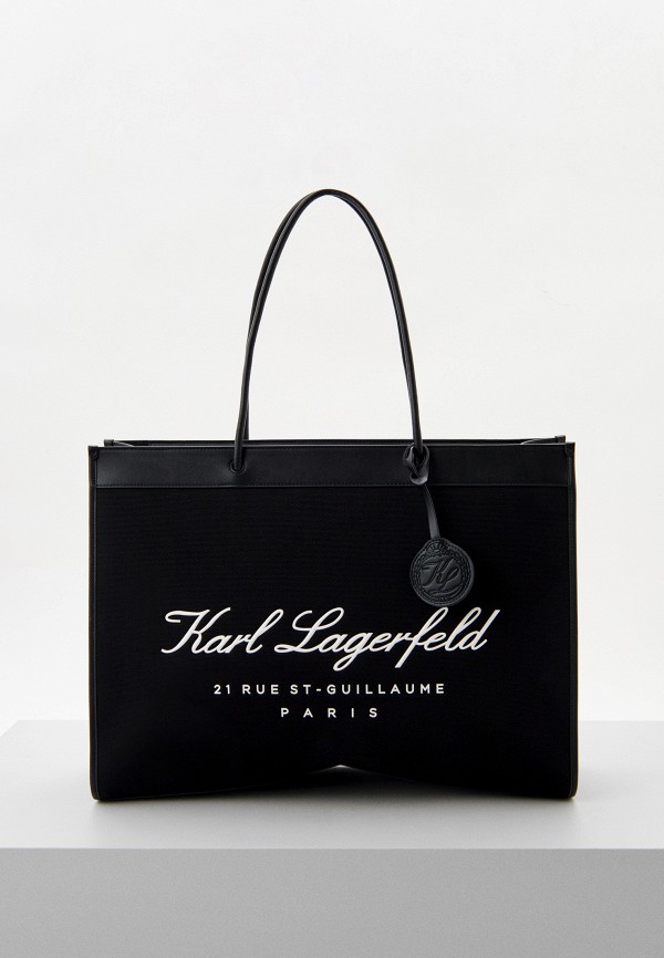 

Сумка и брелок Karl Lagerfeld, Черный, HOTEL KARL
