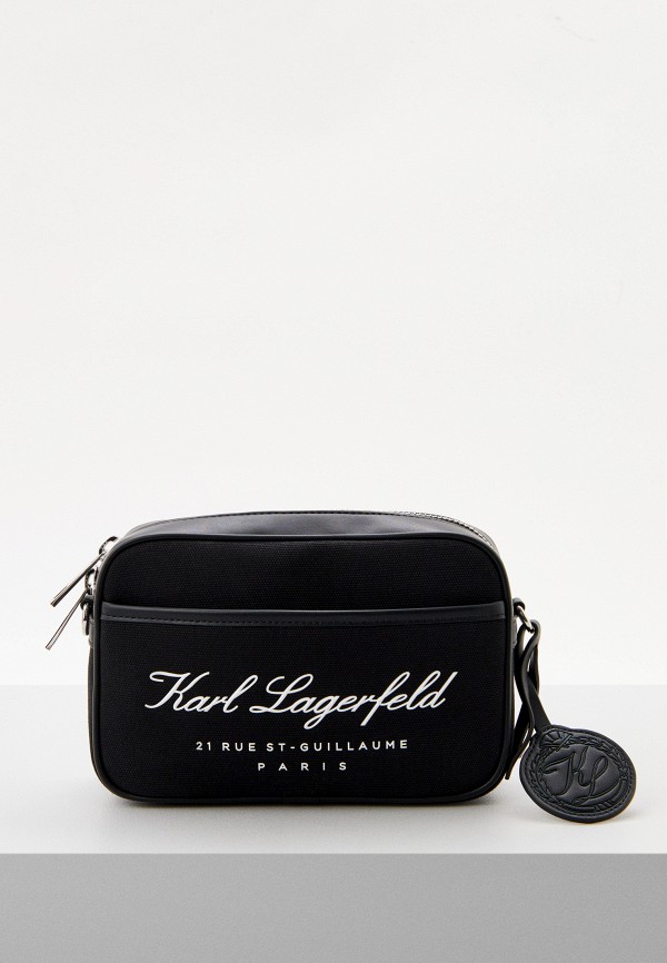 

Сумка и брелок Karl Lagerfeld, Черный, HOTEL KARL