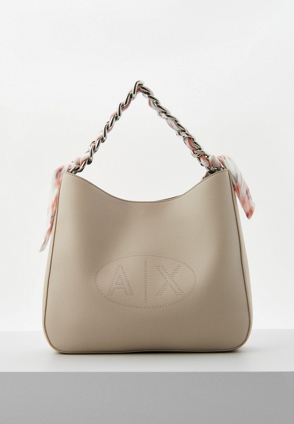 

Сумка и платок Armani Exchange, Бежевый
