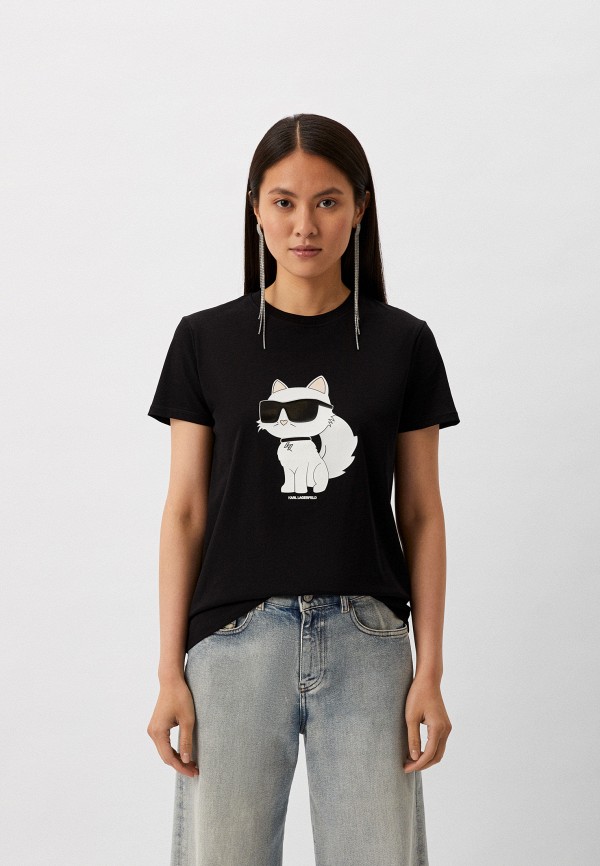 

Футболка Karl Lagerfeld, Черный, IKONIK