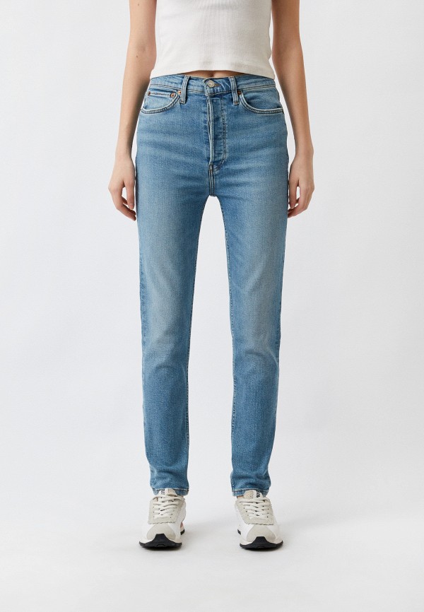 

Джинсы Re/Done, Голубой, 90S ULTRA HIGH RISE SKINNY