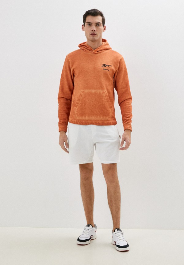 Худи Reebok оранжевый, размер 52, фото 2