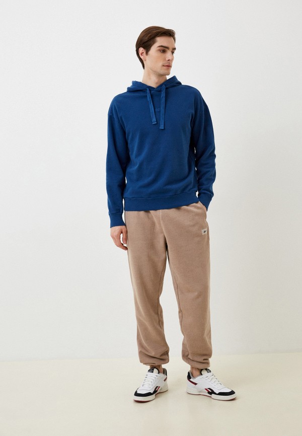 Брюки спортивные Reebok коричневый, размер 56, фото 2