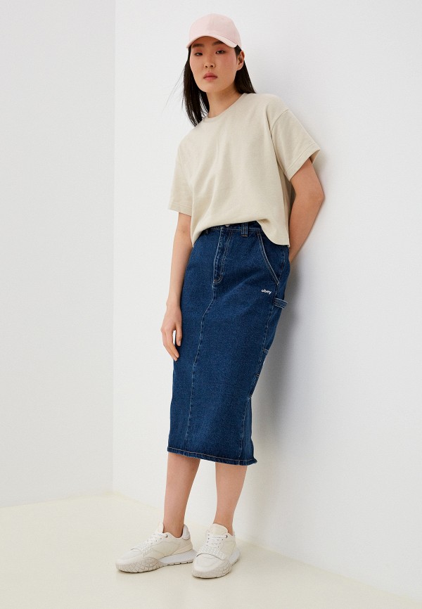 фото Юбка джинсовая obey